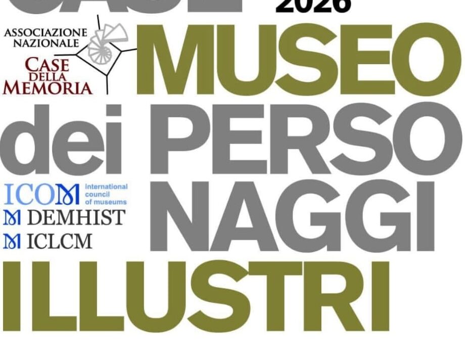 giornata internazionale delle case museo dei personaggi illustri. 18 e 19 aprile 2026